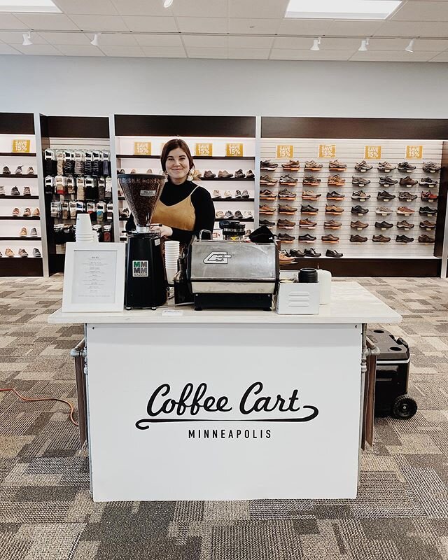 We are helping celebrate the  @schulershoes grand opening in Maple Grove this week! 
Stop in to shop for some new kicks while sipping a delicious s&rsquo;mores latte:
Wednesday : 10-2:00
Thursday : 10-2:00
Friday : 1:00-5:00
Saturday : 10-2:00
Sunday