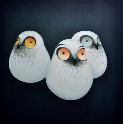 Three Owls  (Copy)