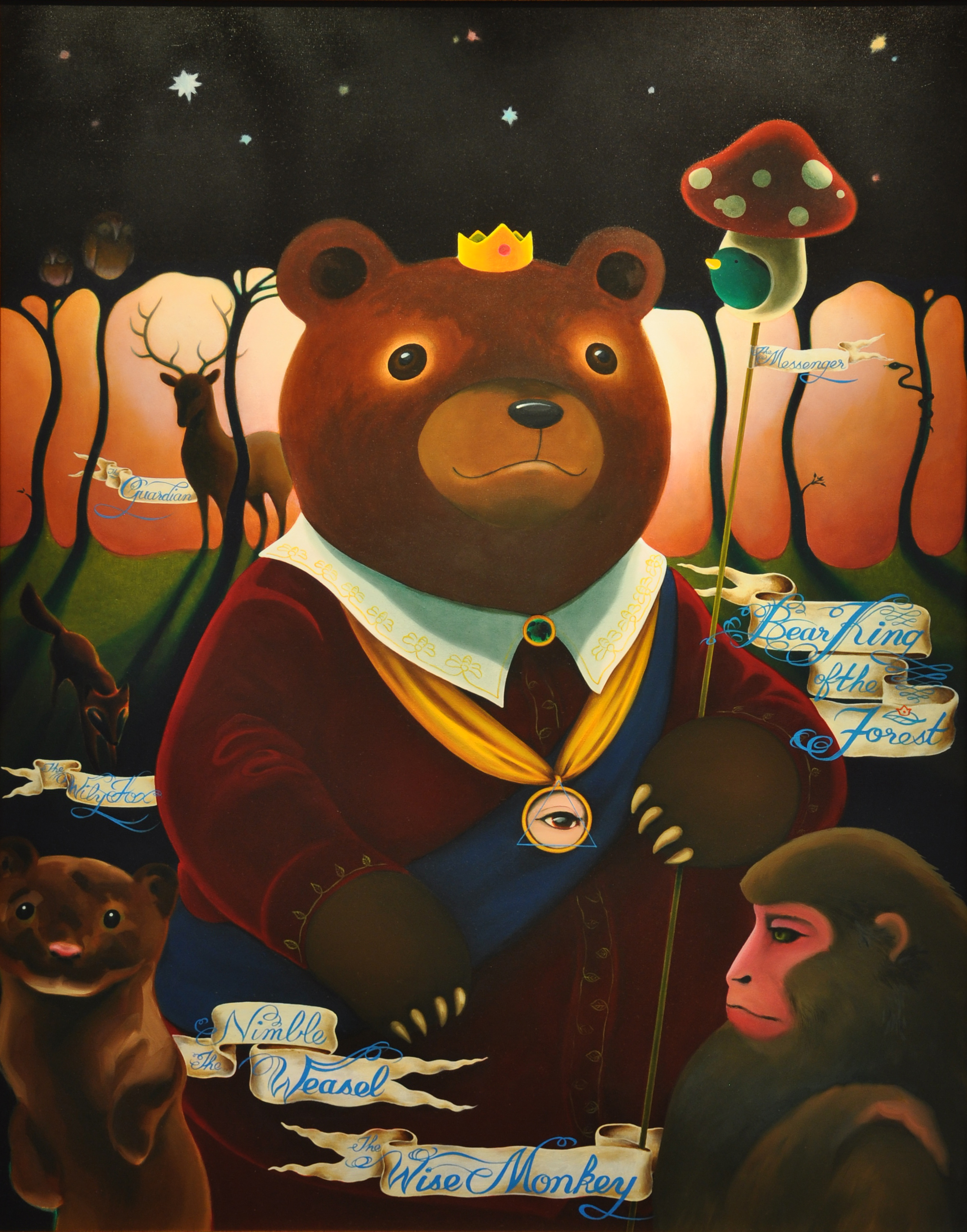 Bear King of the Forest 森林裡的熊大王 