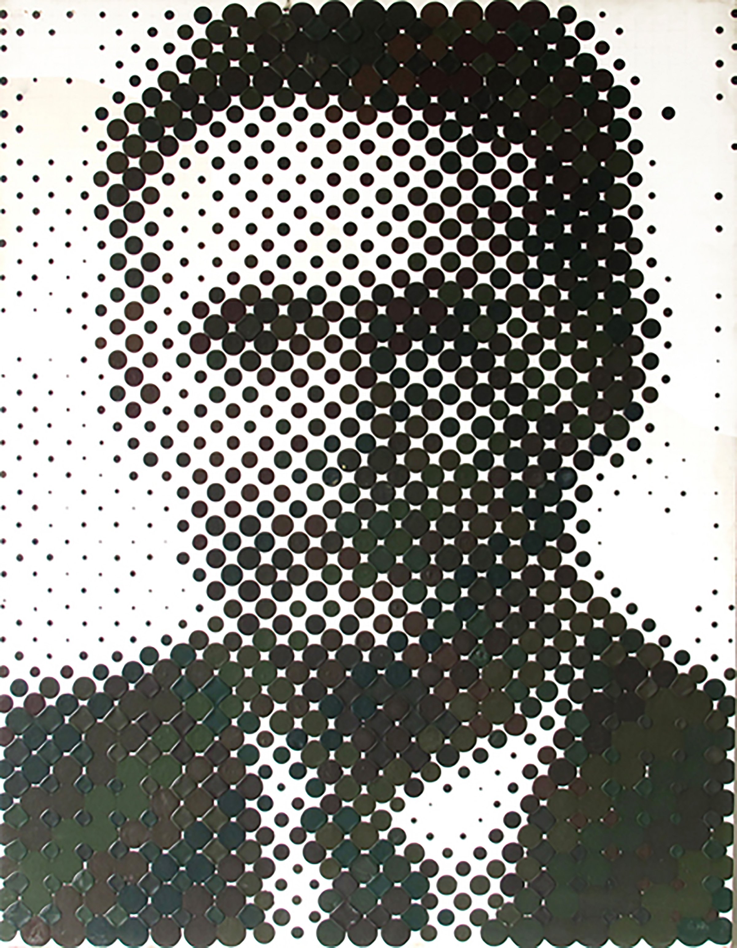 Memory Man 1 2004 Oil on canvas on board 122 x 94 cm 
