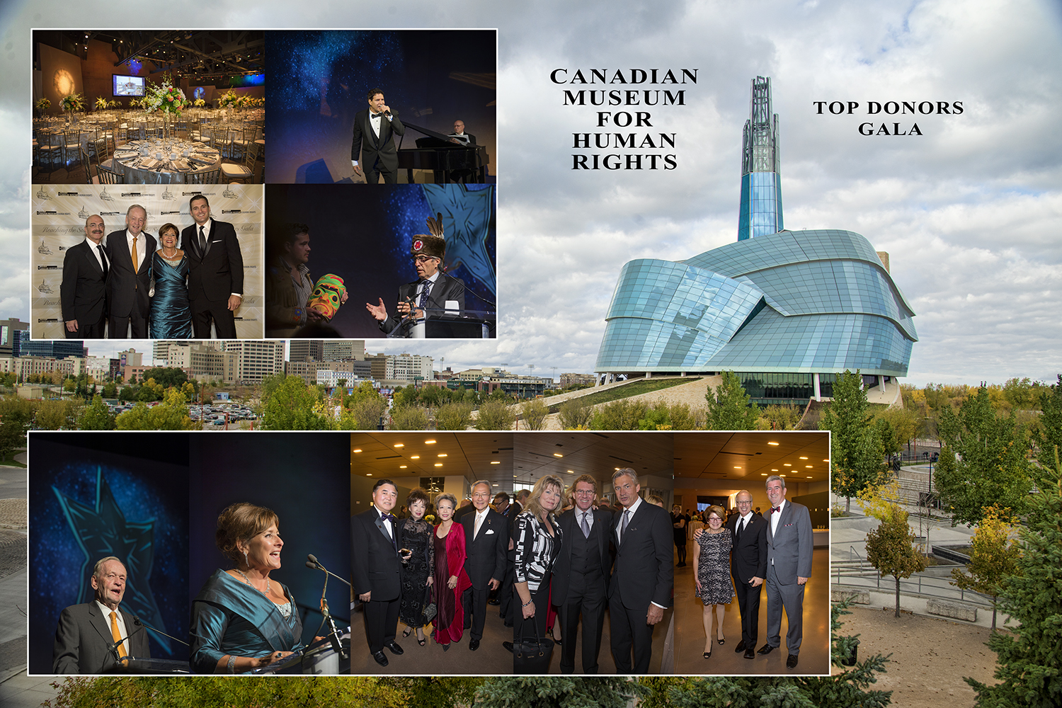 Top Donor Gala at the Canadian Museum For Human Rights