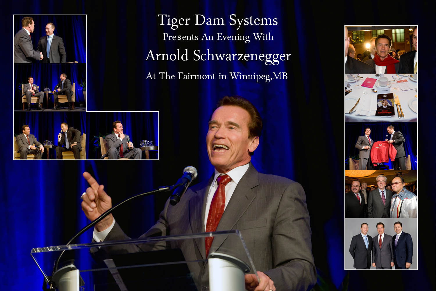 Tiger Dam Systems with Arnold Schwarzenegger