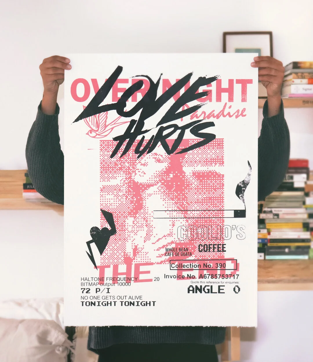 Selected unique screen prints