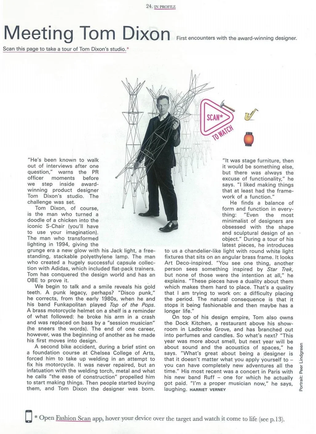 Tom Dixon for Because Magazine.