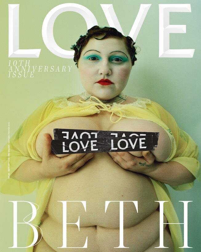 LOVE20 10th Anniversary Issue BETH DITTO 