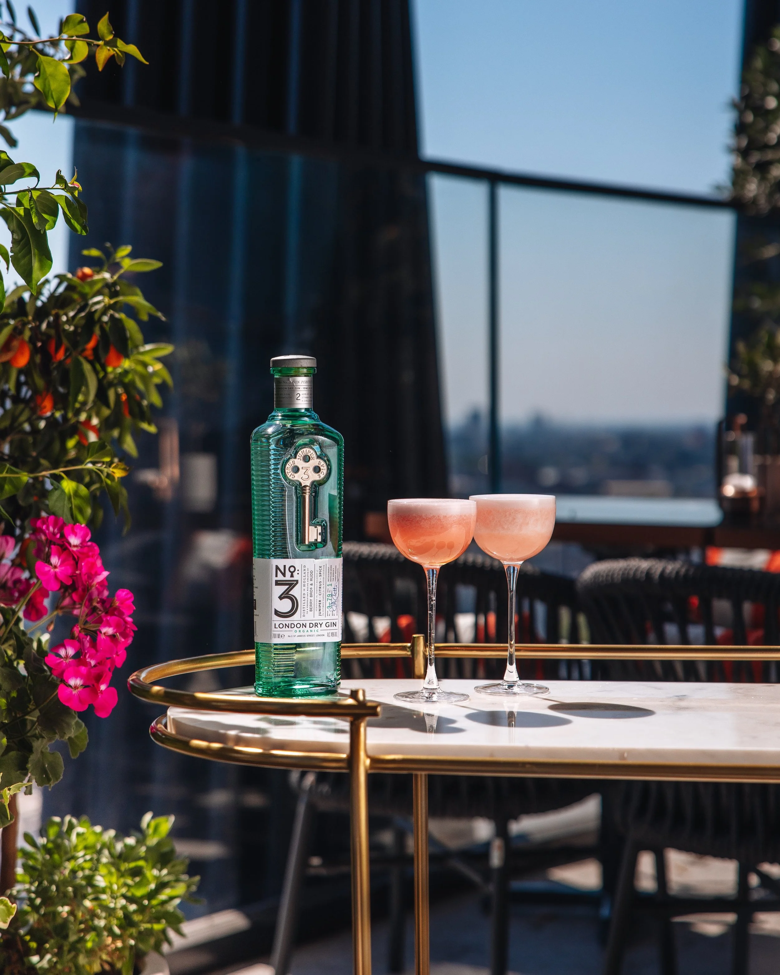 gorgeous summer scenes shot for @no3gin &amp; @solayalondon @artotellondonhoxton 🌞