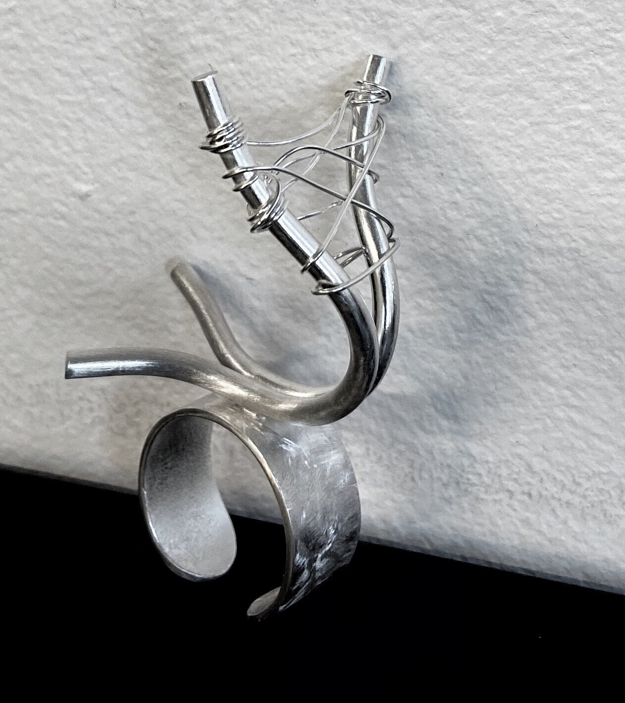 Ring-Petites Collection-twisted bar w fine silver lacing.jpg