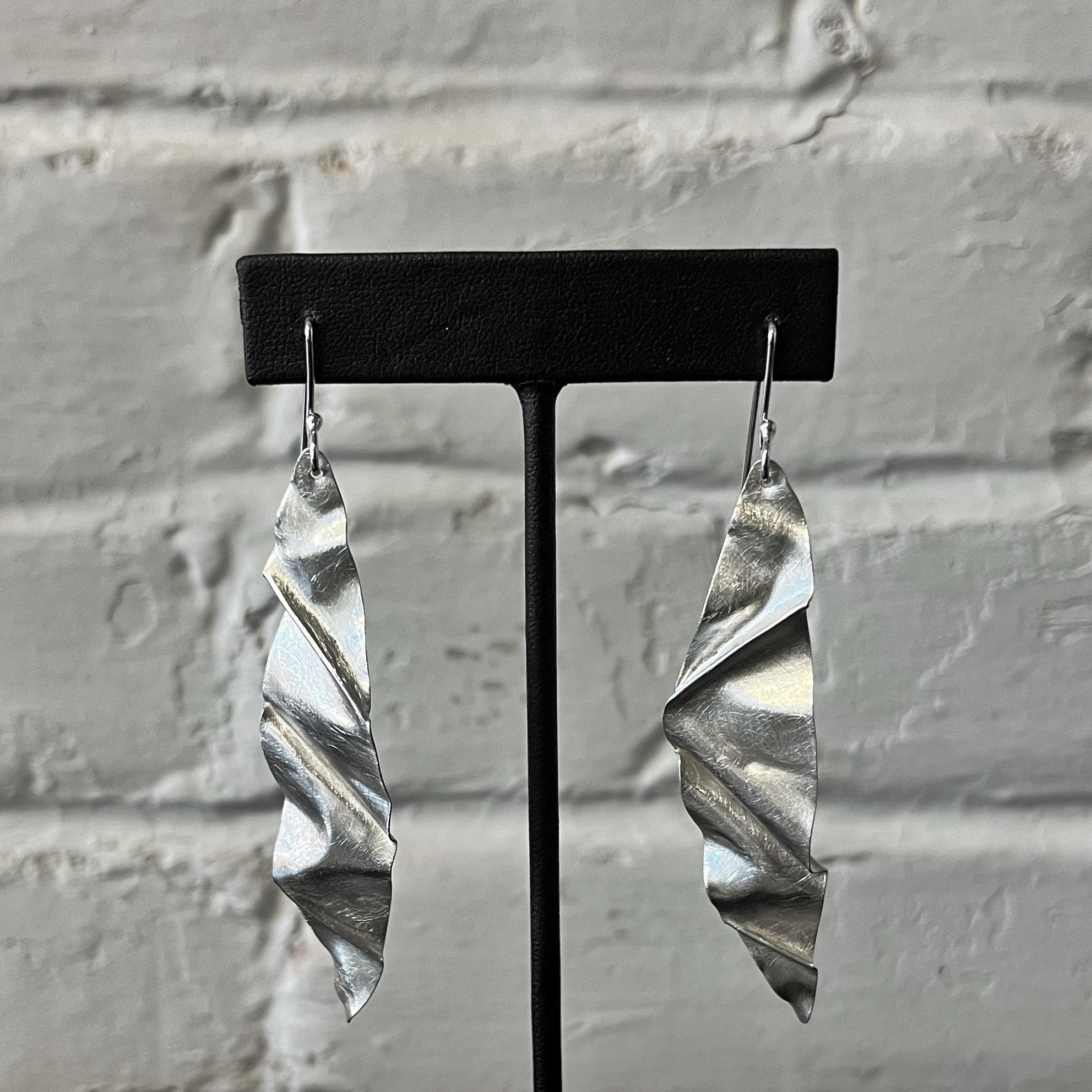 Earrings-Diagonal line fold pods-2.jpg