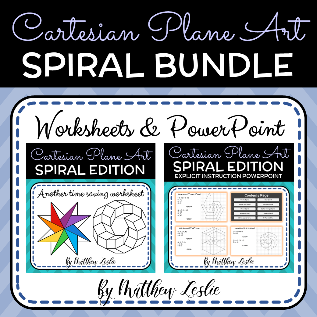 Cartesian Plane Art - Spiral Edition Bundle