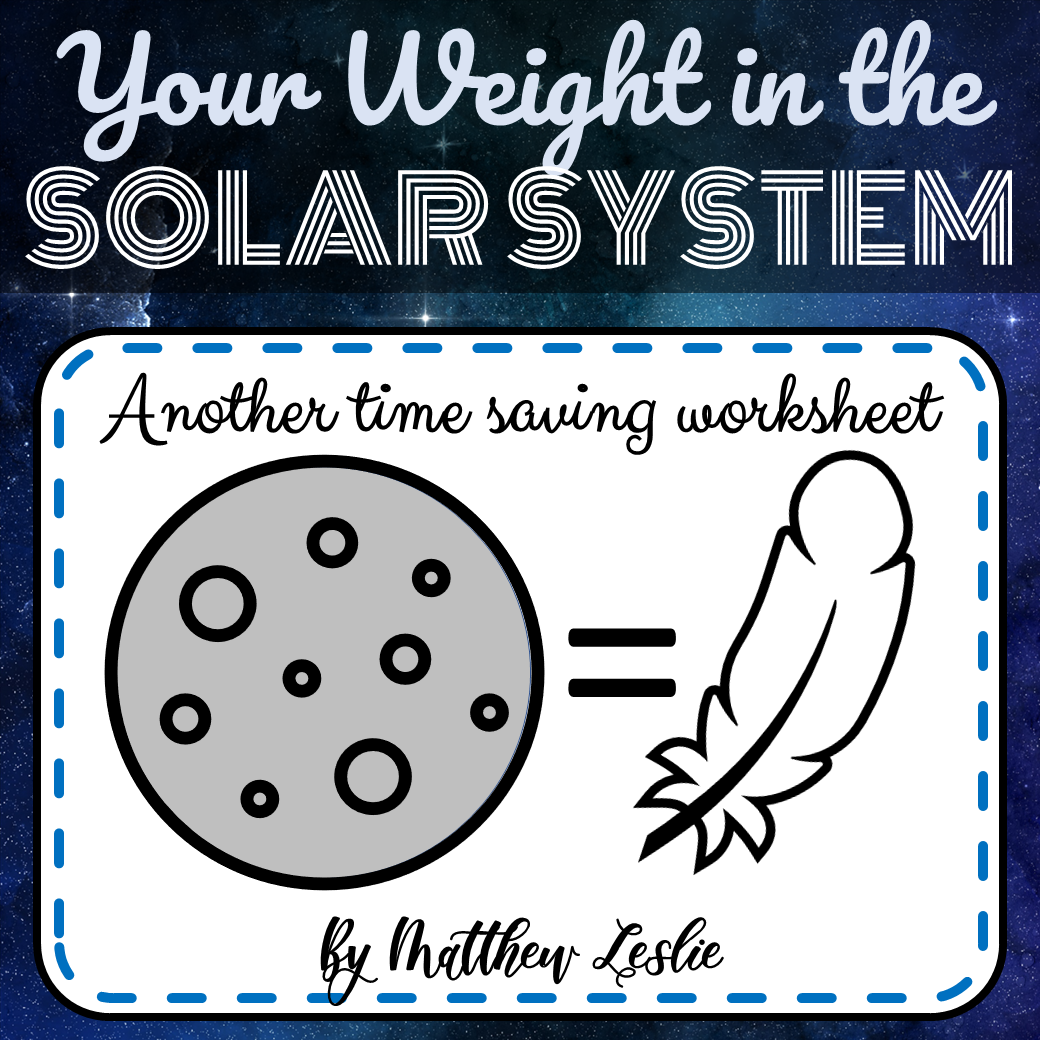 Your Weight in the Solar System