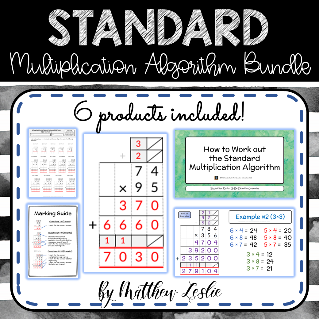 Standard Multiplication Algorithm Bundle