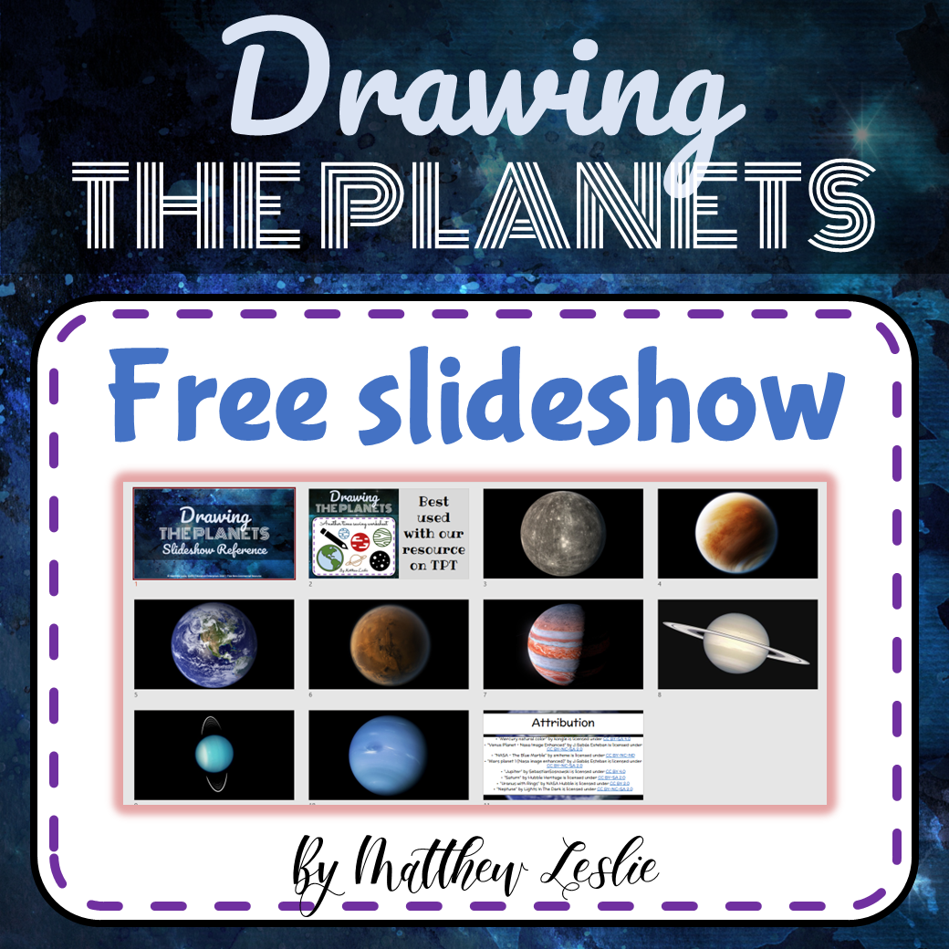 Drawing the Planets (Slideshow)