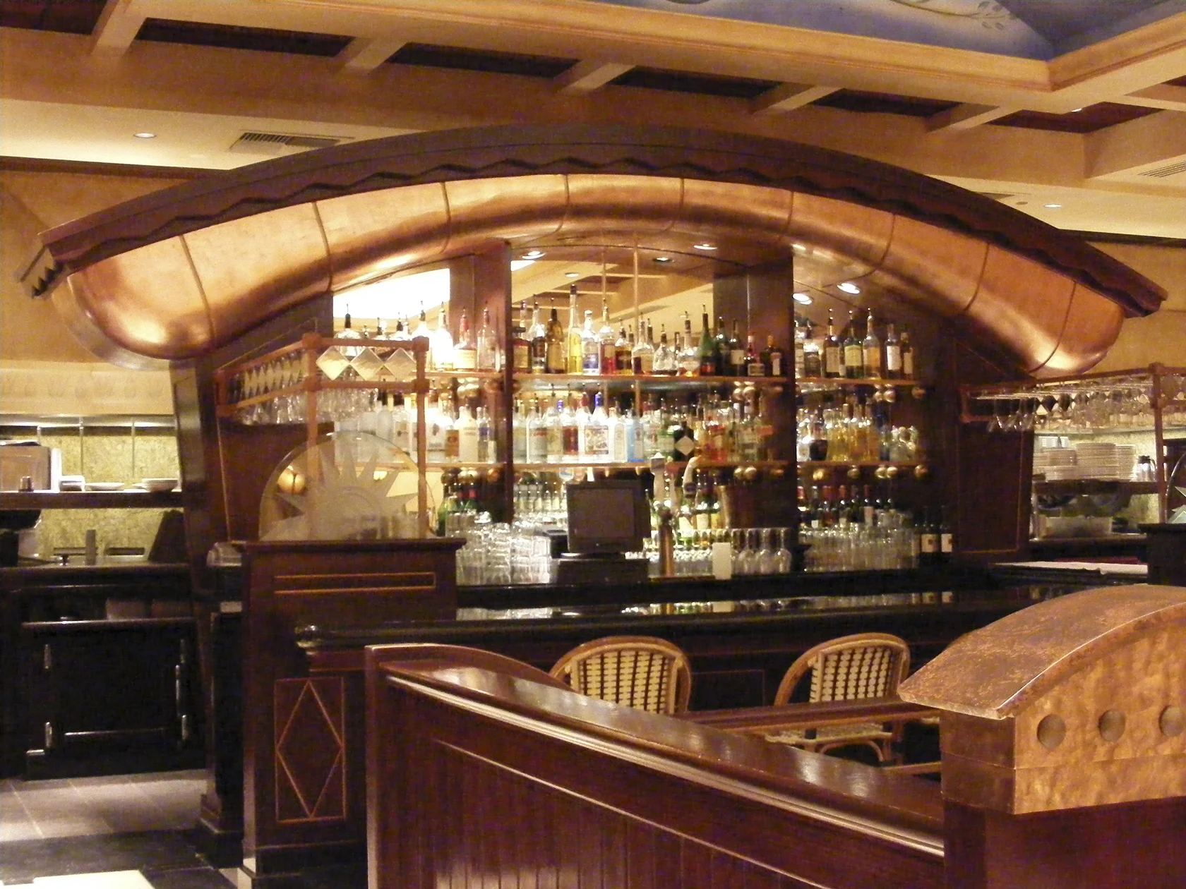 Copper leafed bar finished.JPG