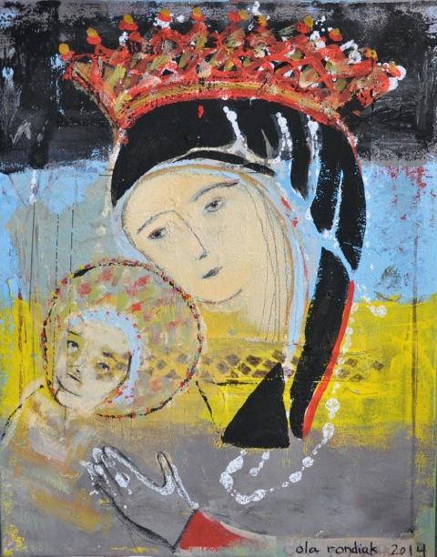 Icon with Flag
