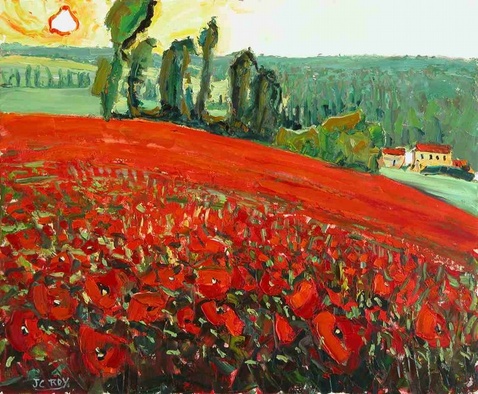 Grand Bohemian Gallery_Jean Claude Roy_Coquelicots a Tonnay Boutonne.jpg