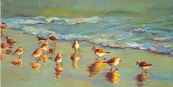   “Sandpipers” by Beith McLean  