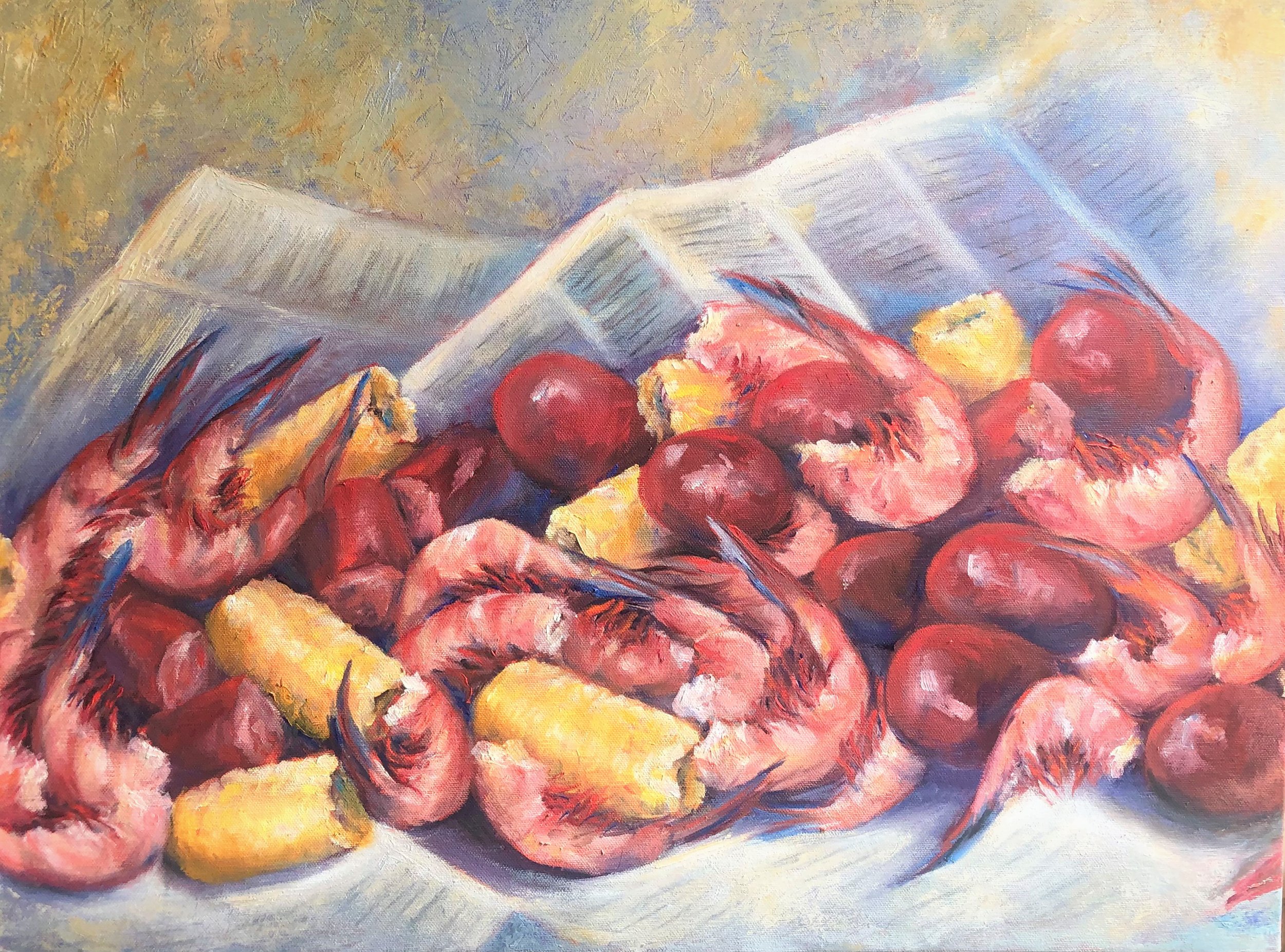 Lowcountry Artist_Norma Ballentine_Lowcountry Boil_oil.jpg