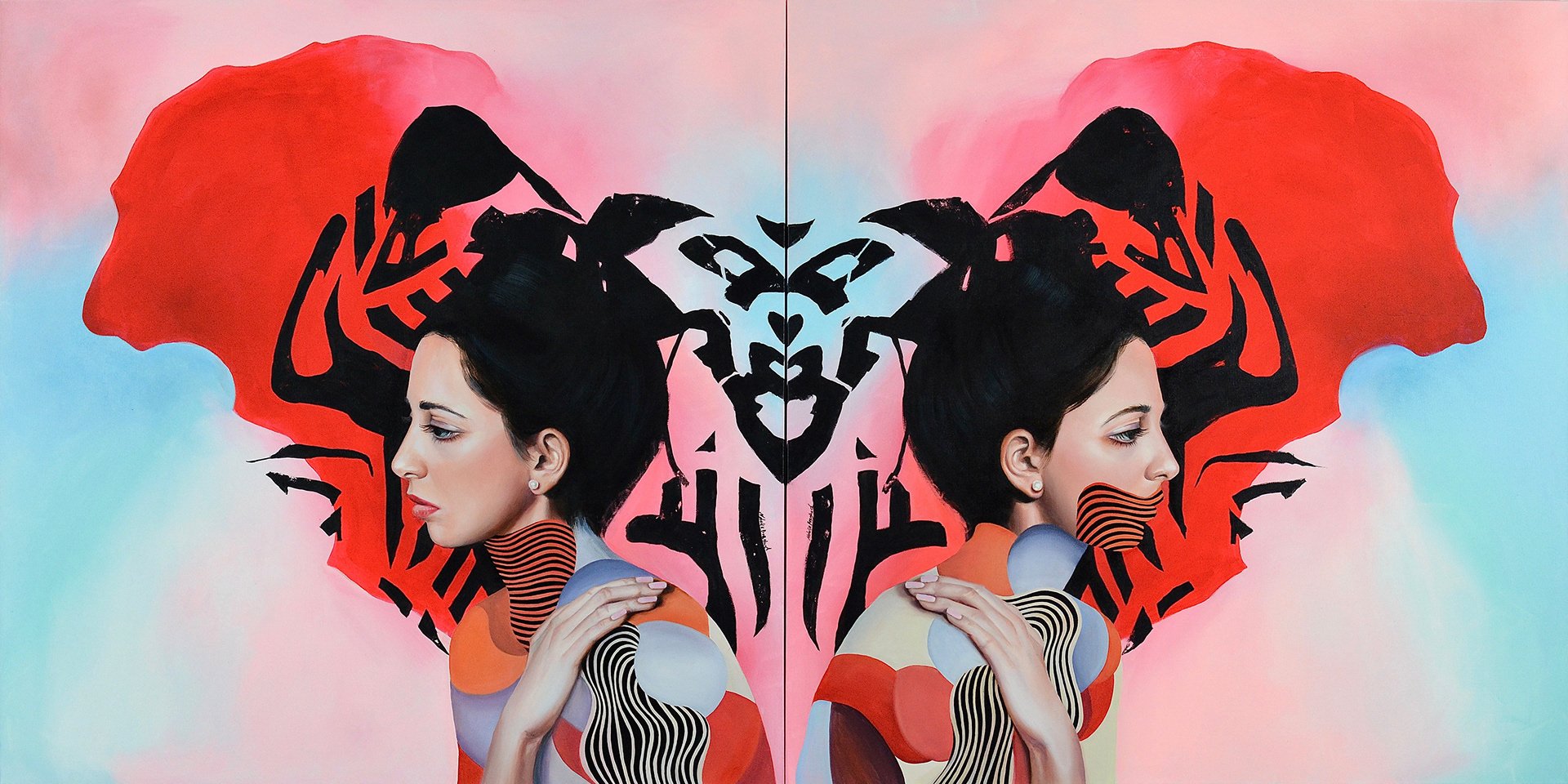 Natalia Burglund_Reflections II_48x96__oil and acrylic on canvas_@nataliaberglund.jpeg