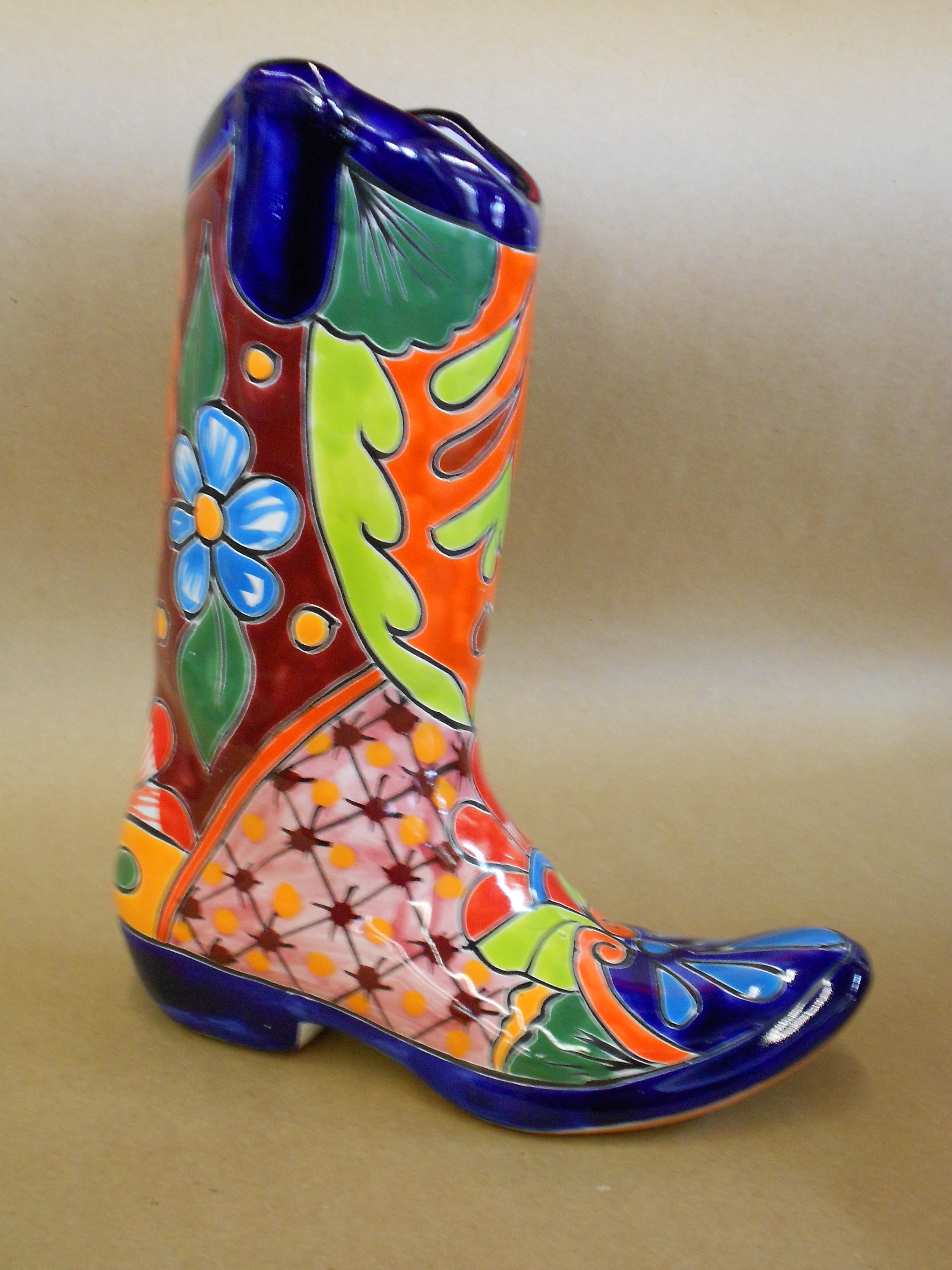 hand painted cowboy boots