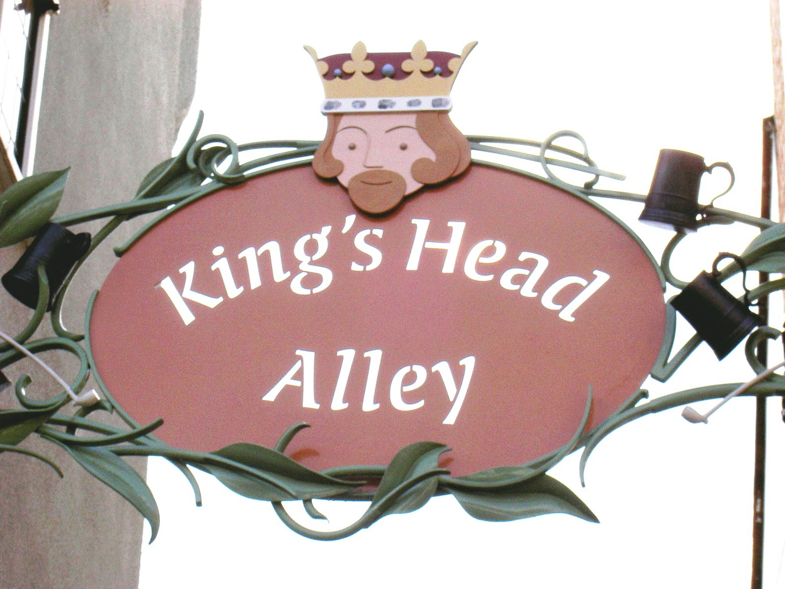 King's Head Sign, Leatherhead