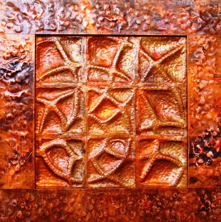 Copper Wall Sculpture