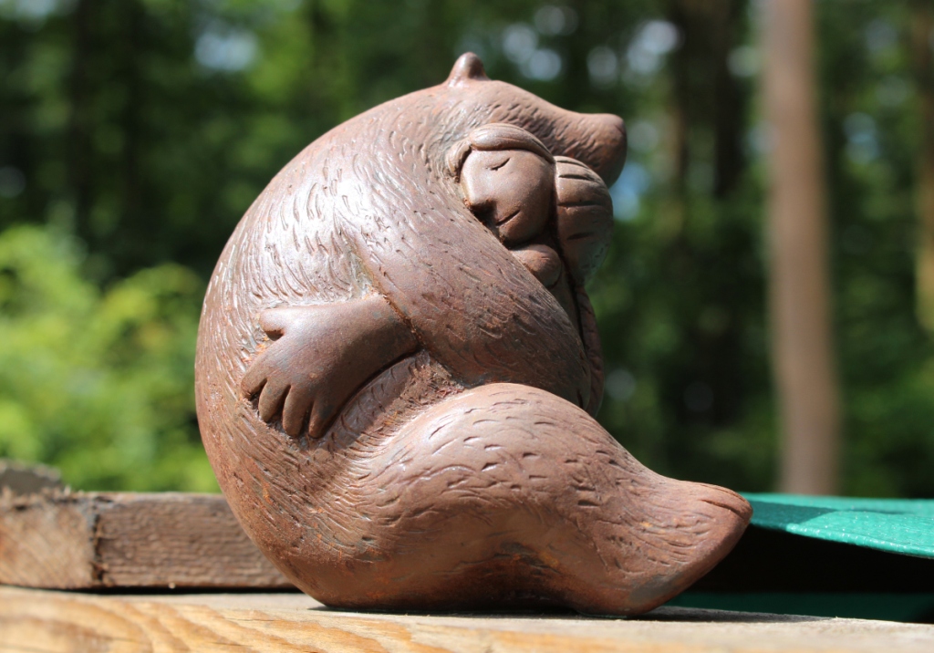 (Same sculpture as above - different view)