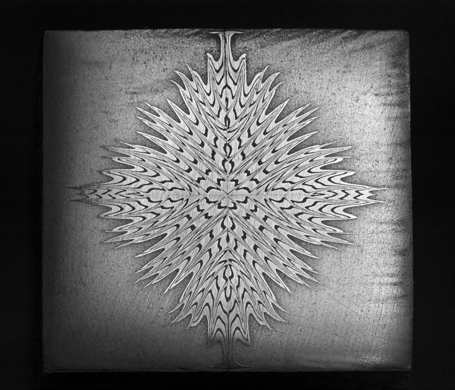 Flame Damascus by Mick Maxen
