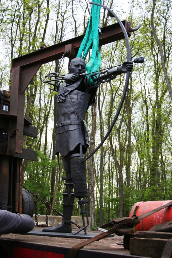 Amesbury Archer loaded for delivery