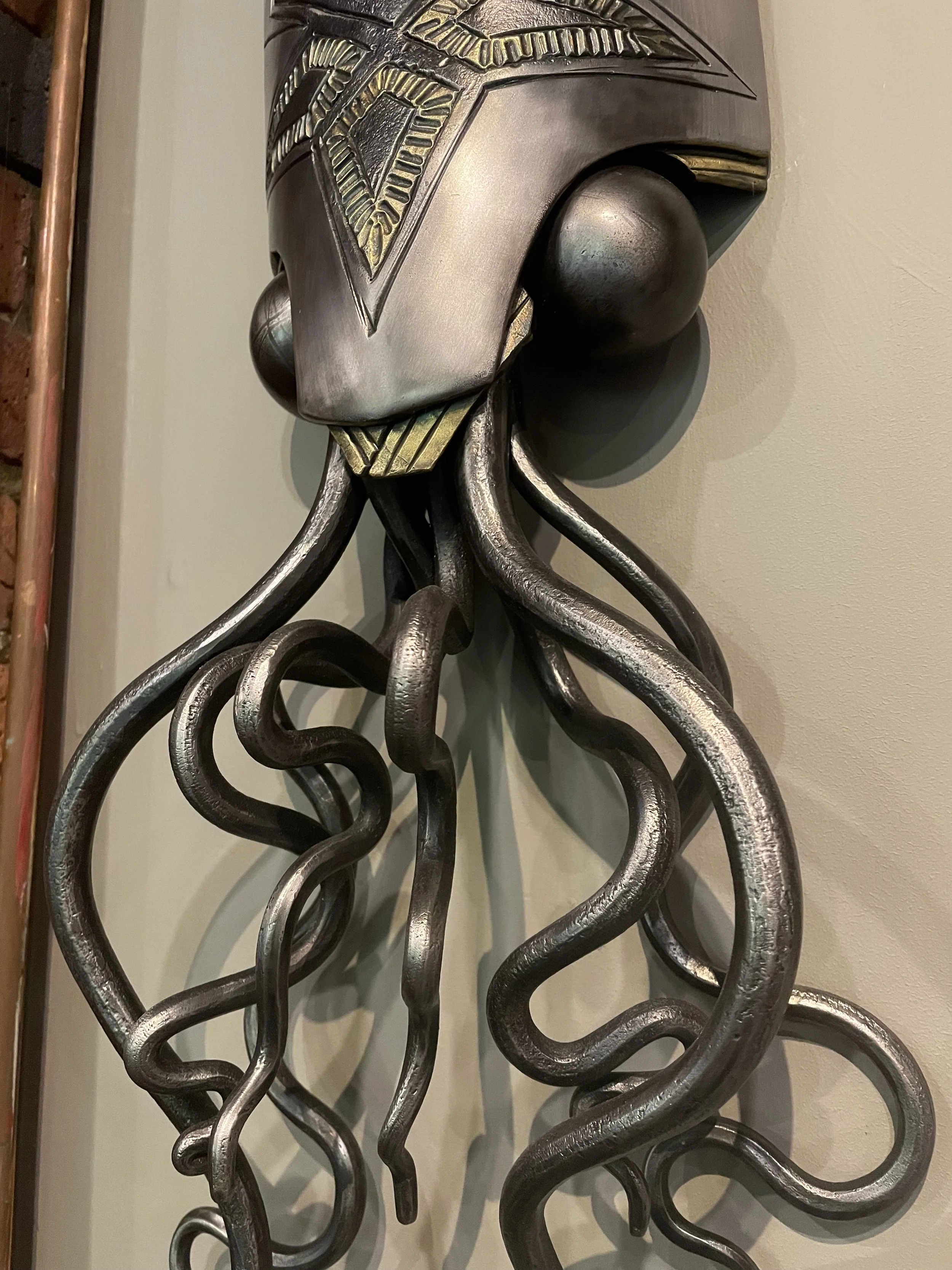Steel and brass squid interior sculpture 2.jpeg