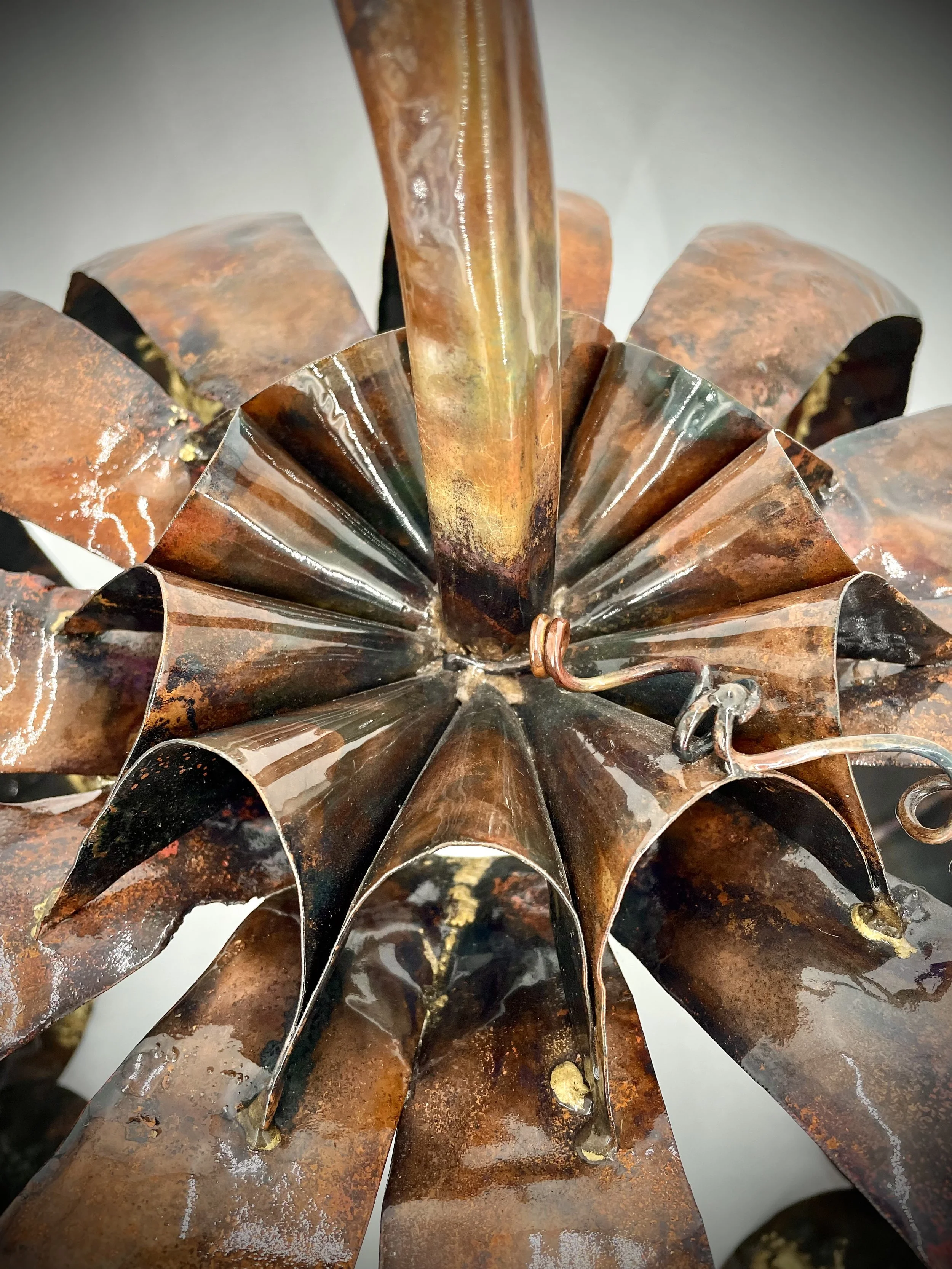 Copper pumpkin interior garden sculpture 3.jpg