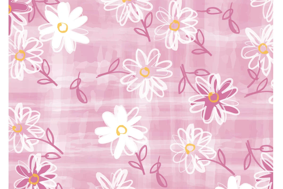 PSV121_white ink daisies toss dream-www-white edge.jpg