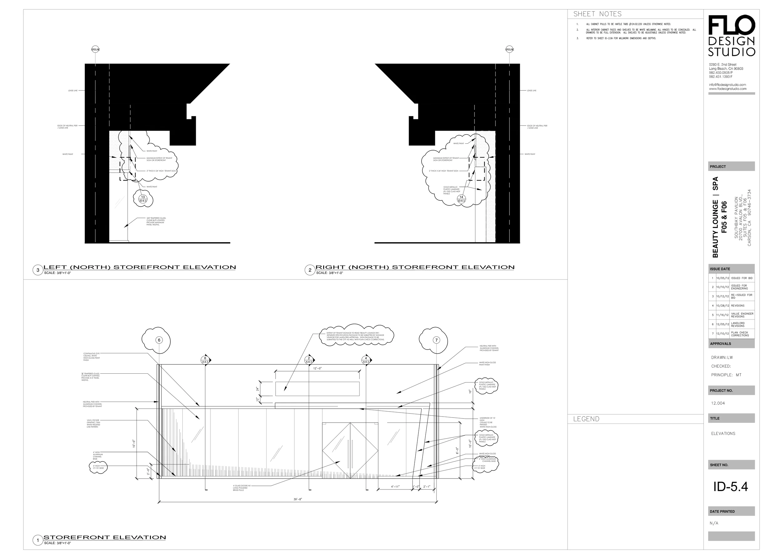 storefront elevations