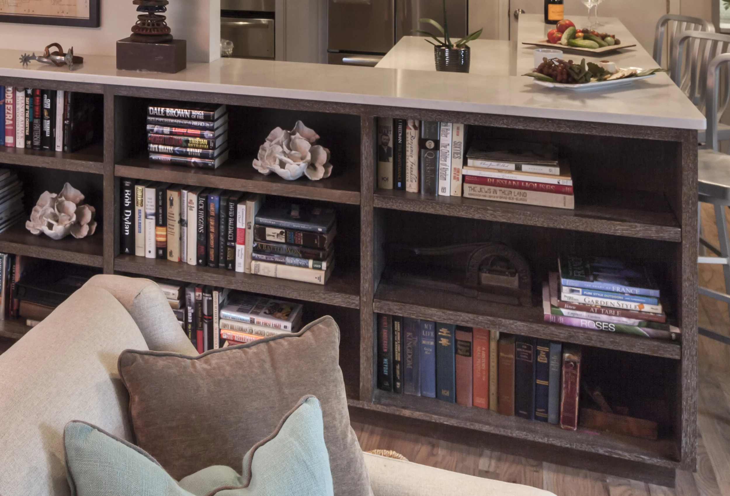 Bookcase and Bar (detail)