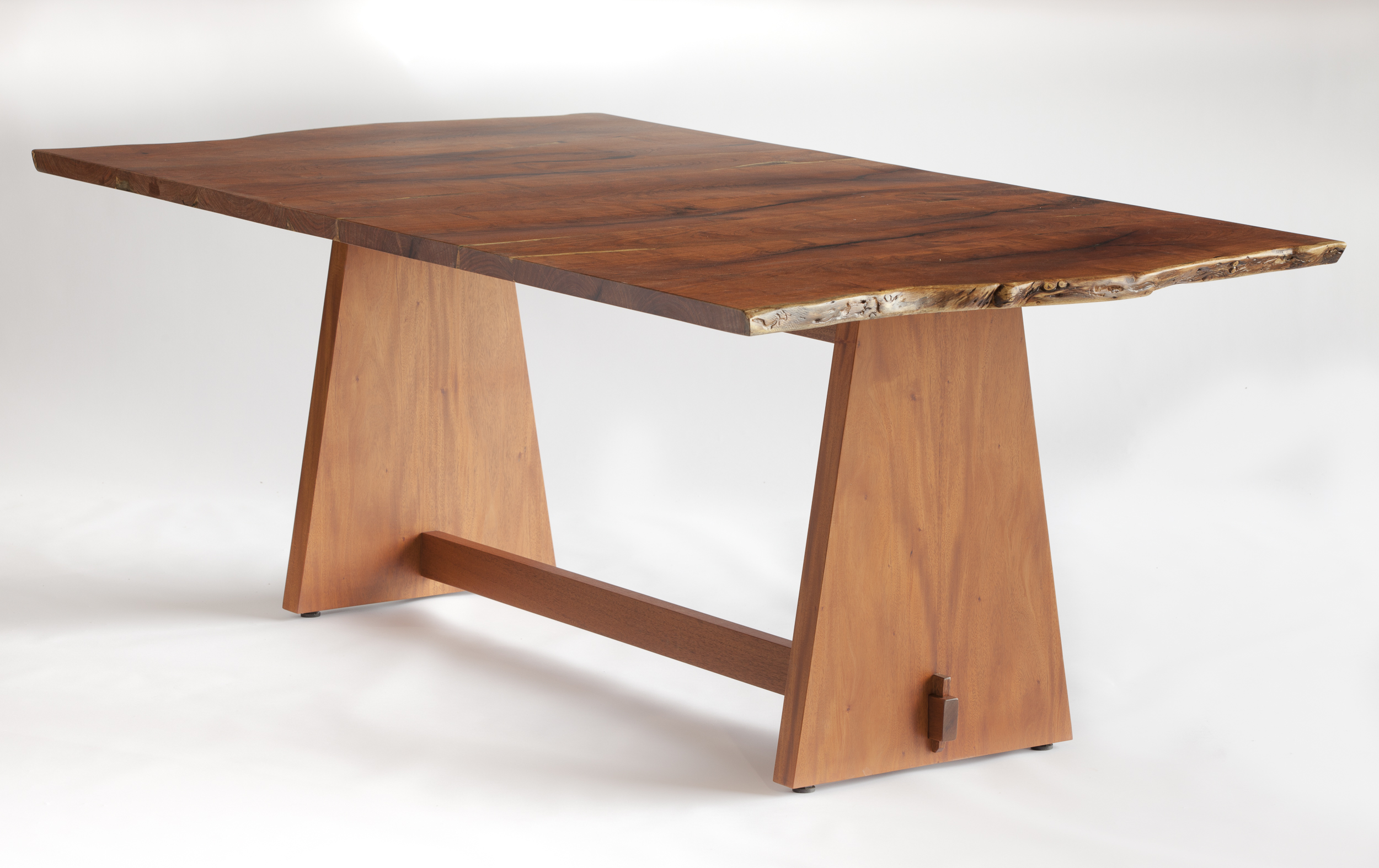 Mesquite conference or dining "live edge" table Learn more...