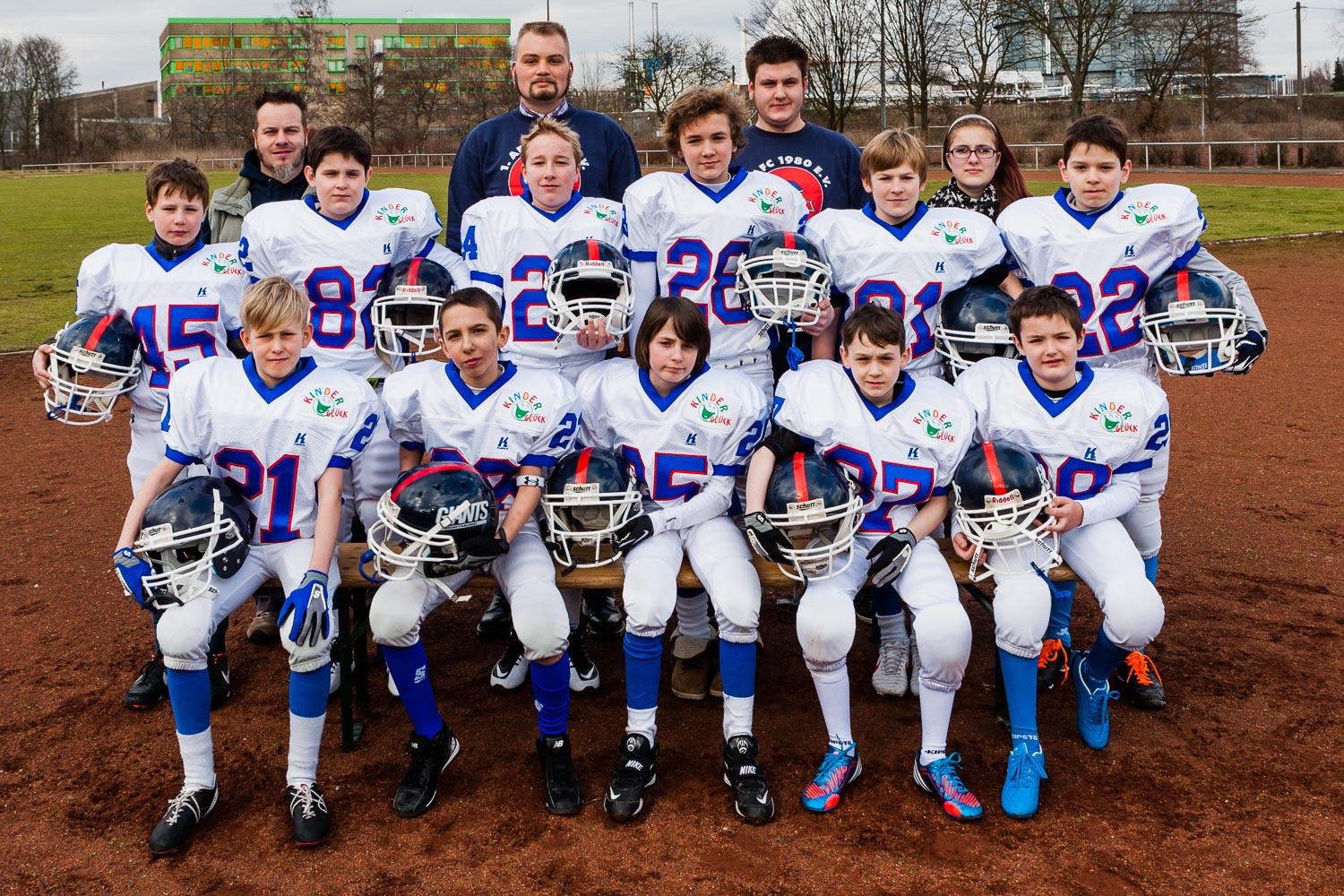 GFLJ 2013 - Dortmund Giants U19 - Mannschaftsbilder