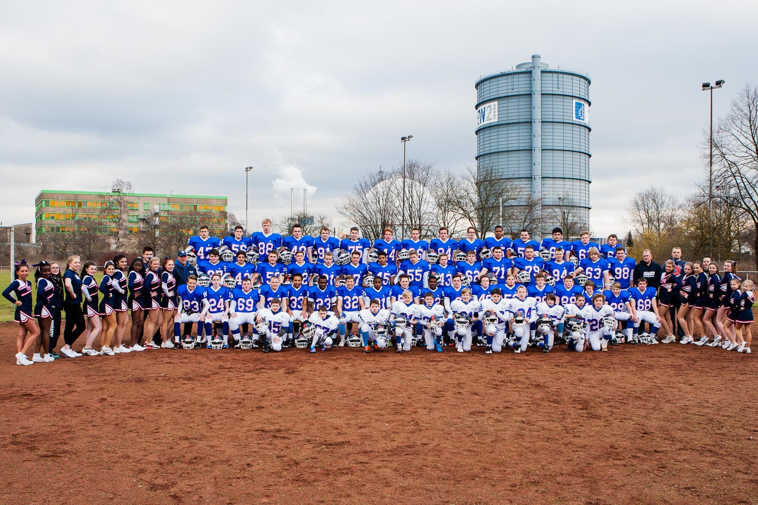 GFLJ 2013 - Dortmund Giants U19 - Mannschaftsbilder