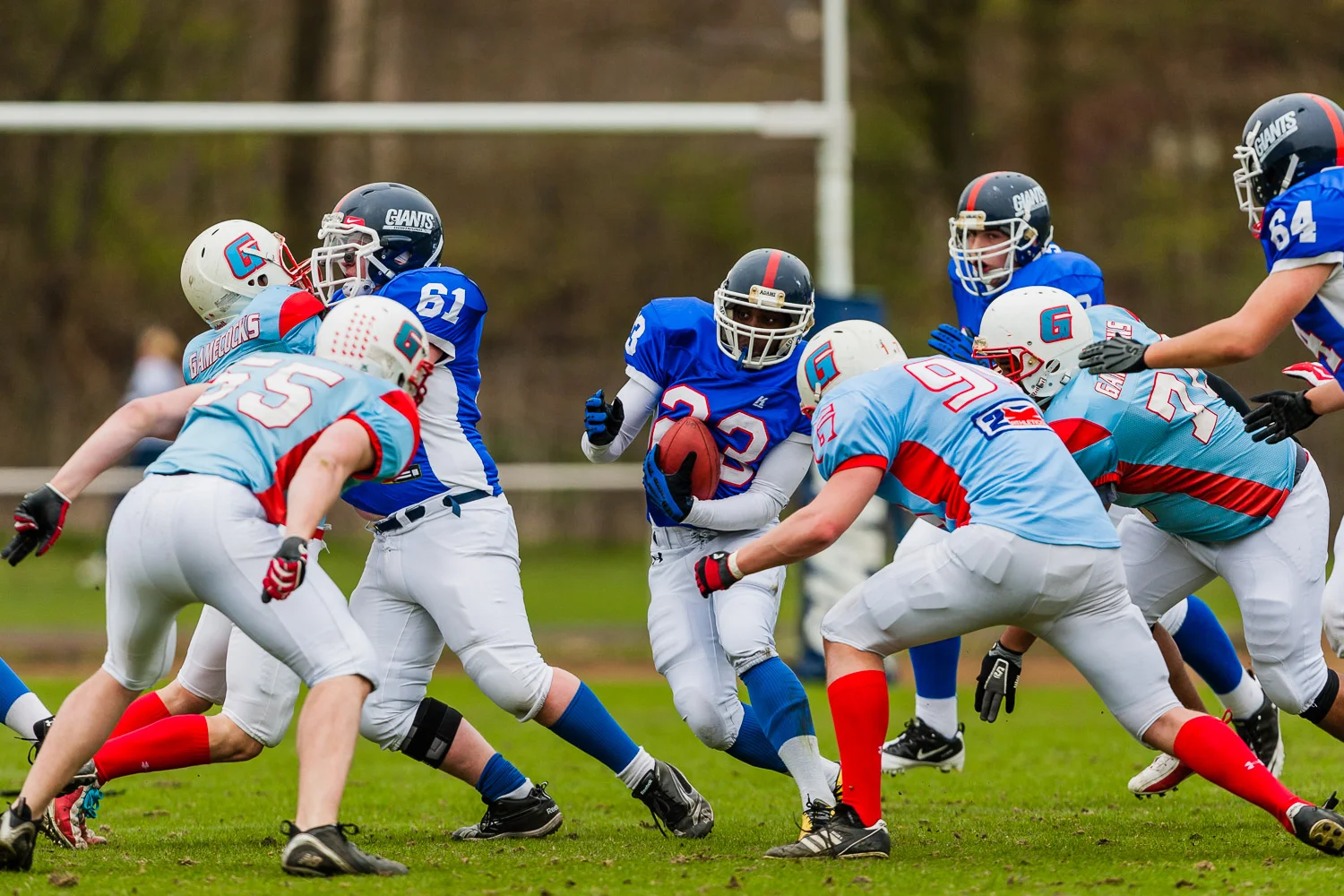 GFLJ 2013 - Dortmund Giants U19 vs. Bonn Gamecocks U19