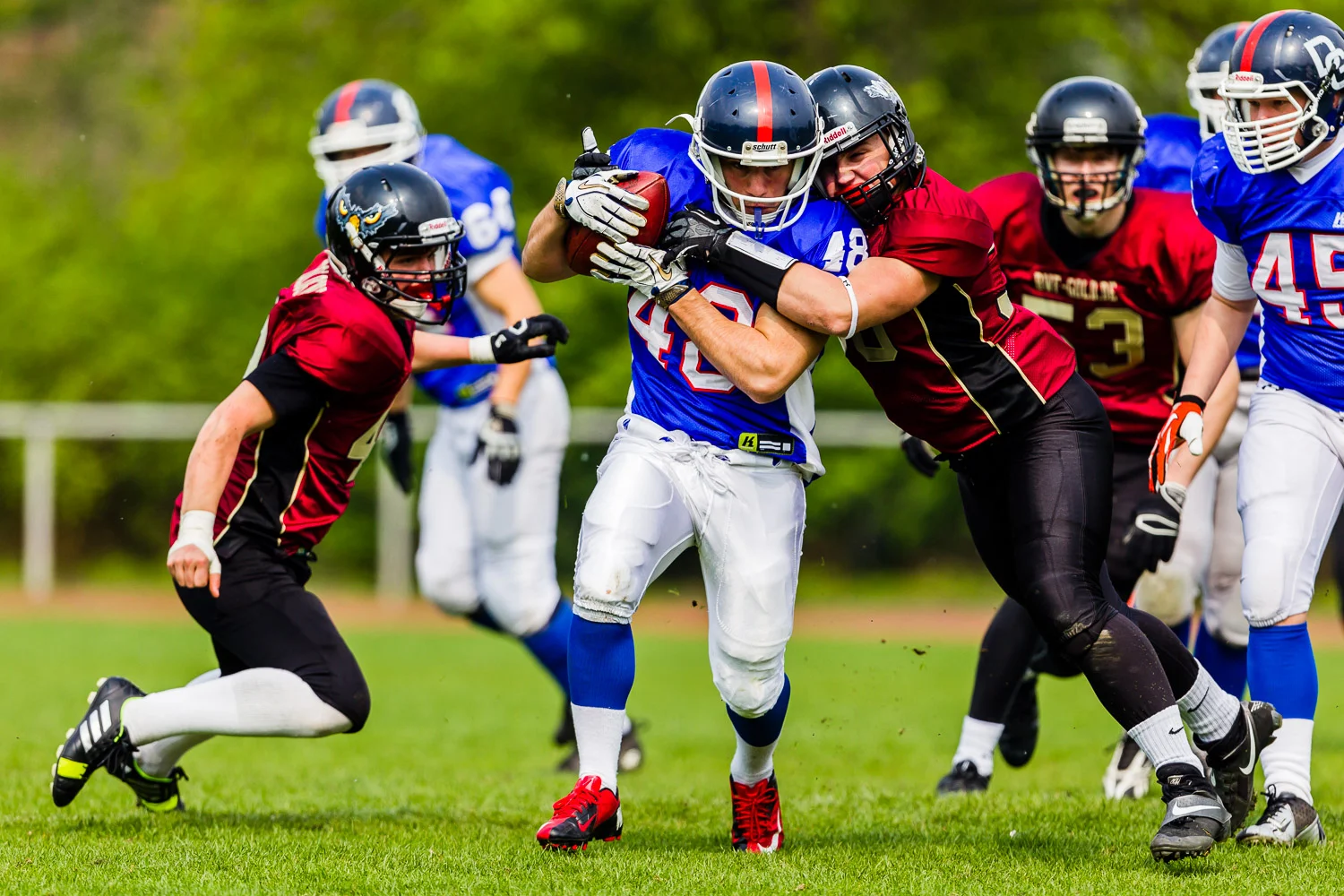 GFLJ 2014 - Dortmund Giants U19 vs. Cologne Falcons U19
