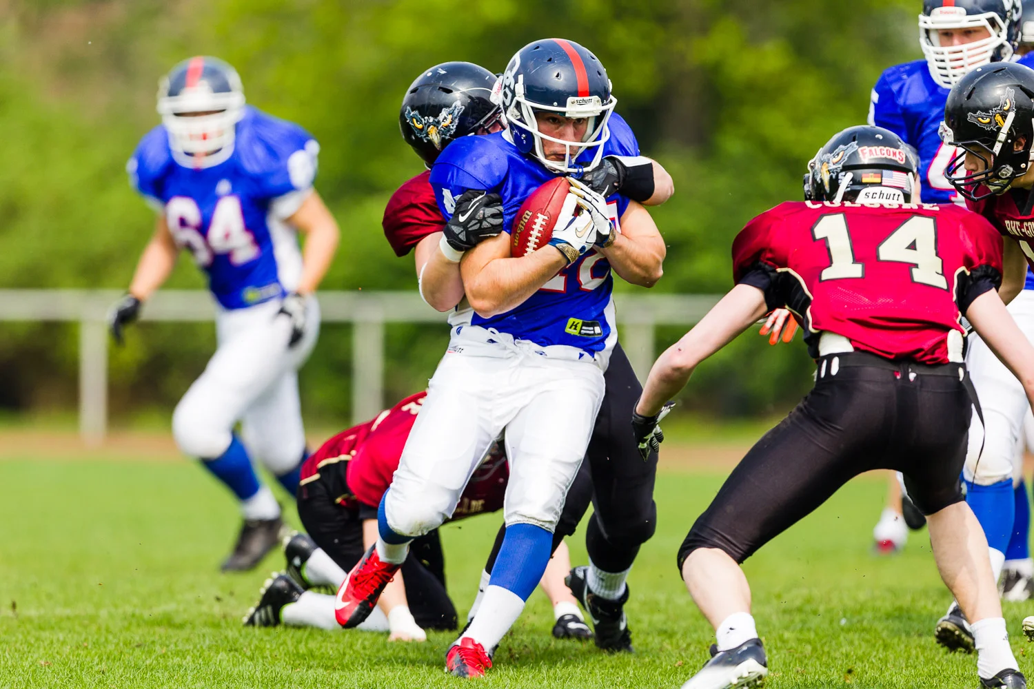 GFLJ 2014 - Dortmund Giants U19 vs. Cologne Falcons U19