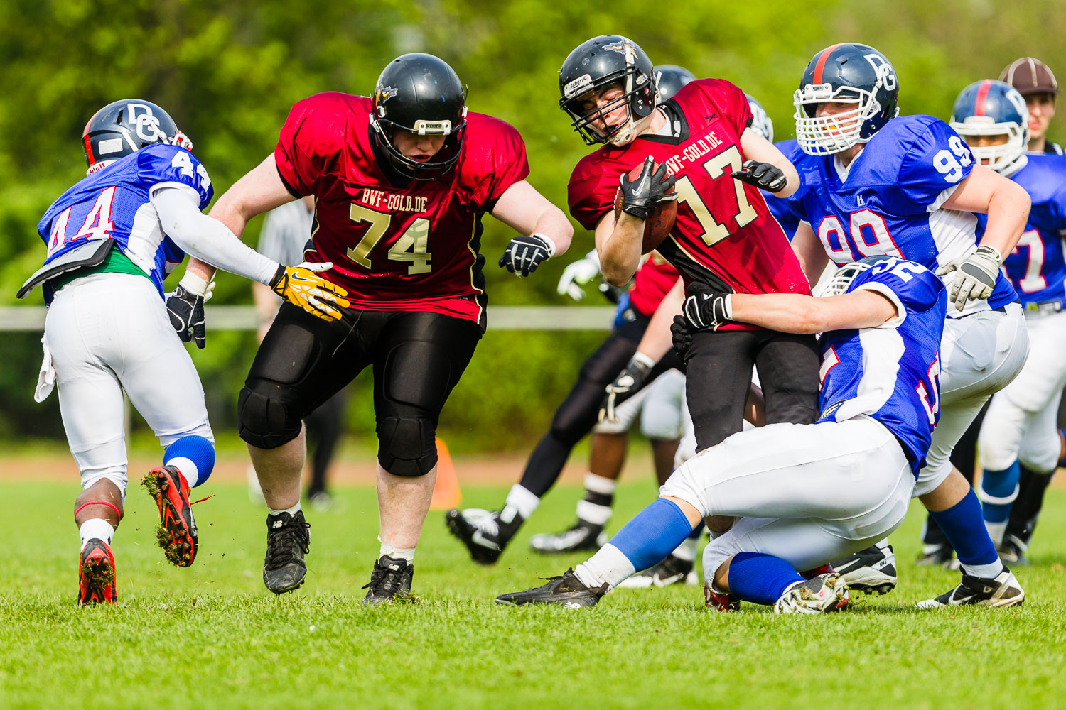 GFLJ 2014 - Dortmund Giants U19 vs. Cologne Falcons U19