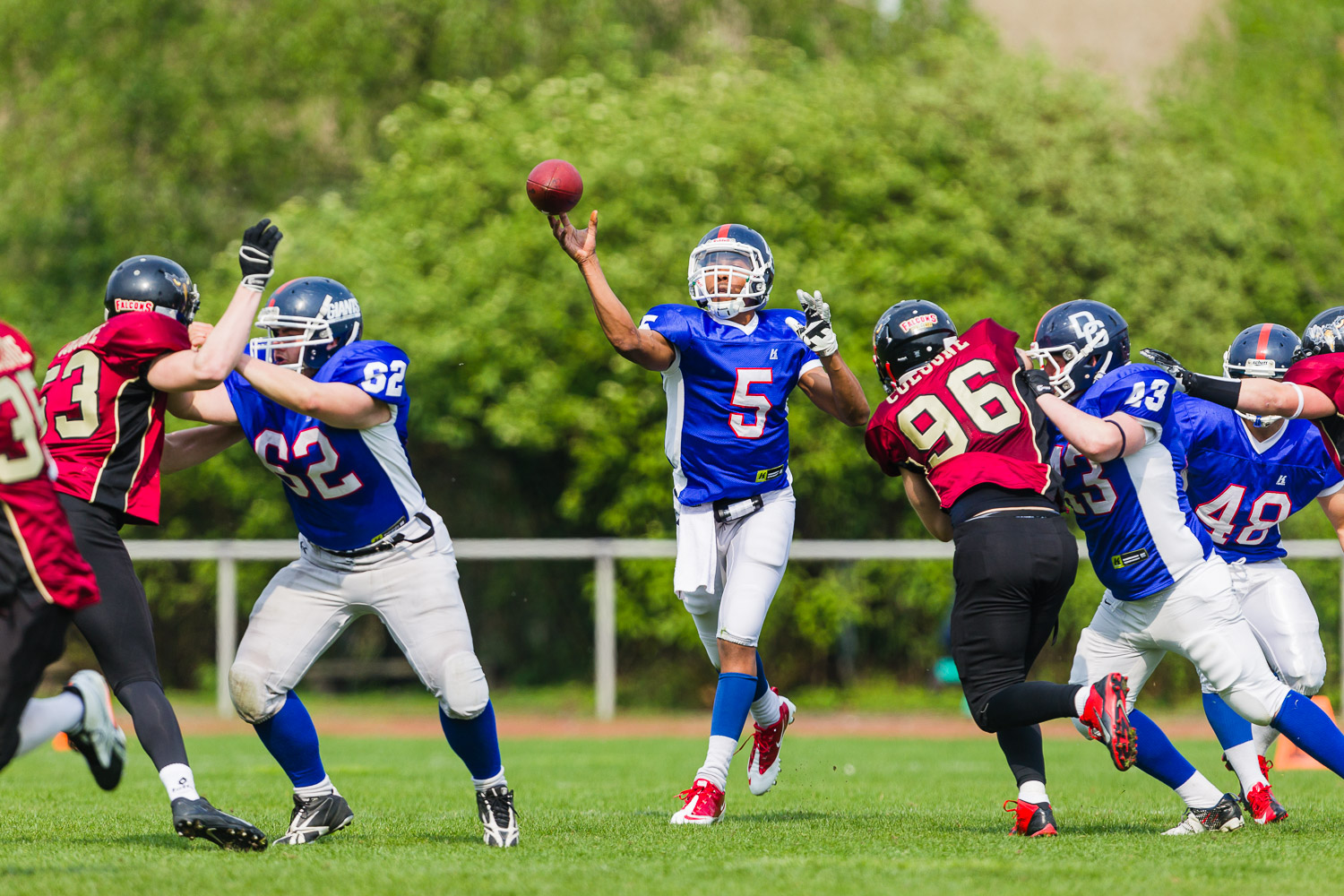 GFLJ 2014 - Dortmund Giants U19 vs. Cologne Falcons U19