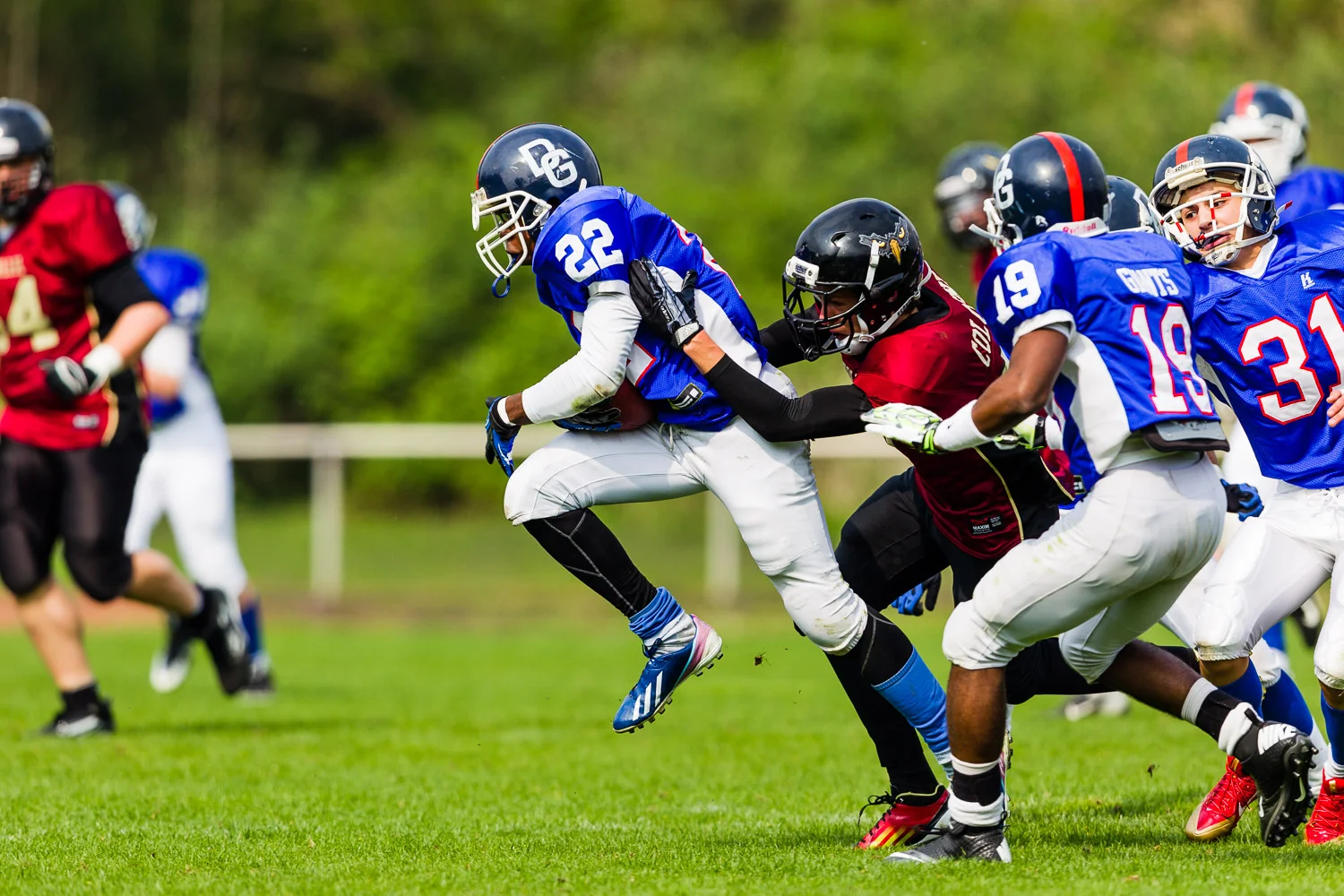 GFLJ 2014 - Dortmund Giants U19 vs. Cologne Falcons U19