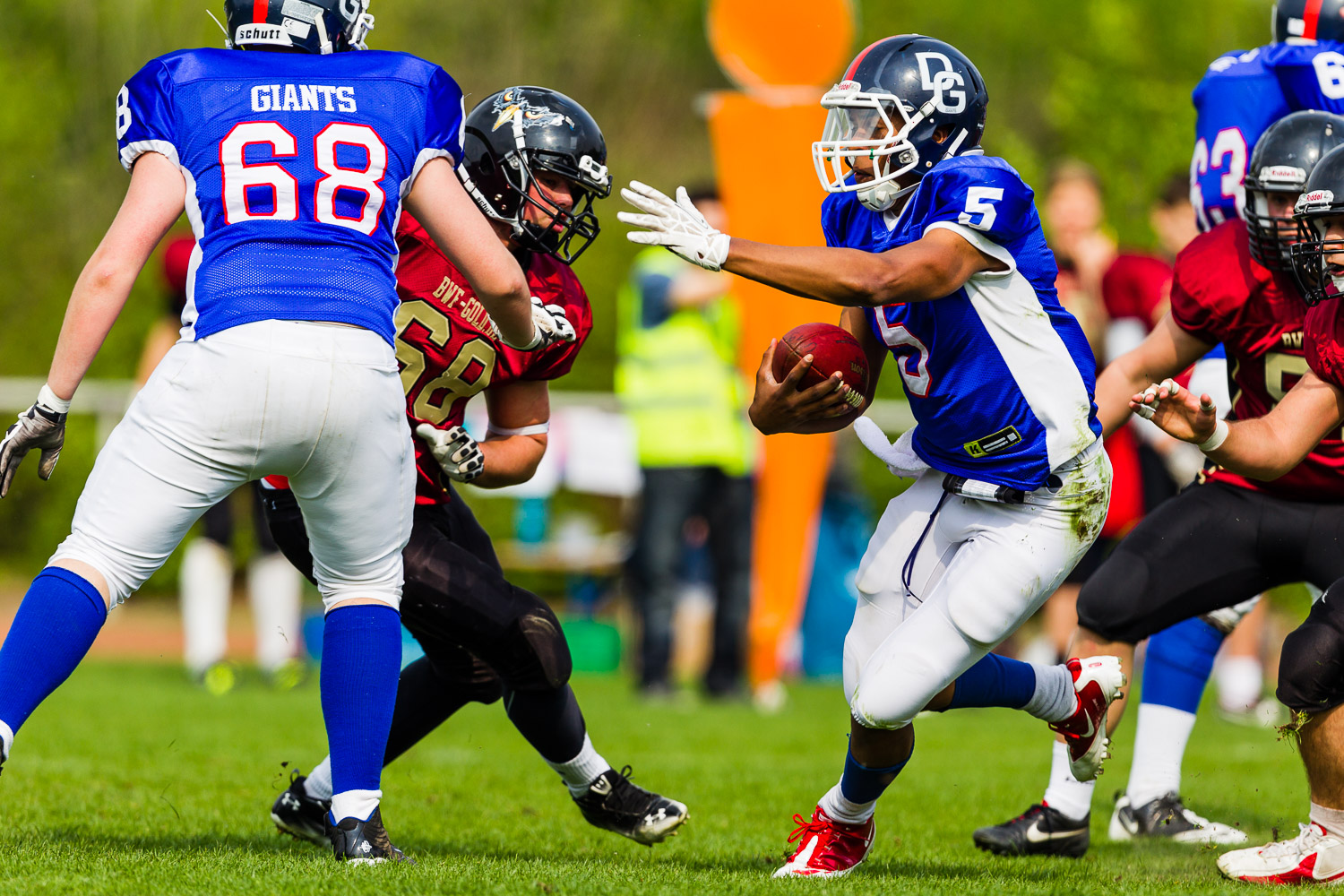 GFLJ 2014 - Dortmund Giants U19 vs. Cologne Falcons U19