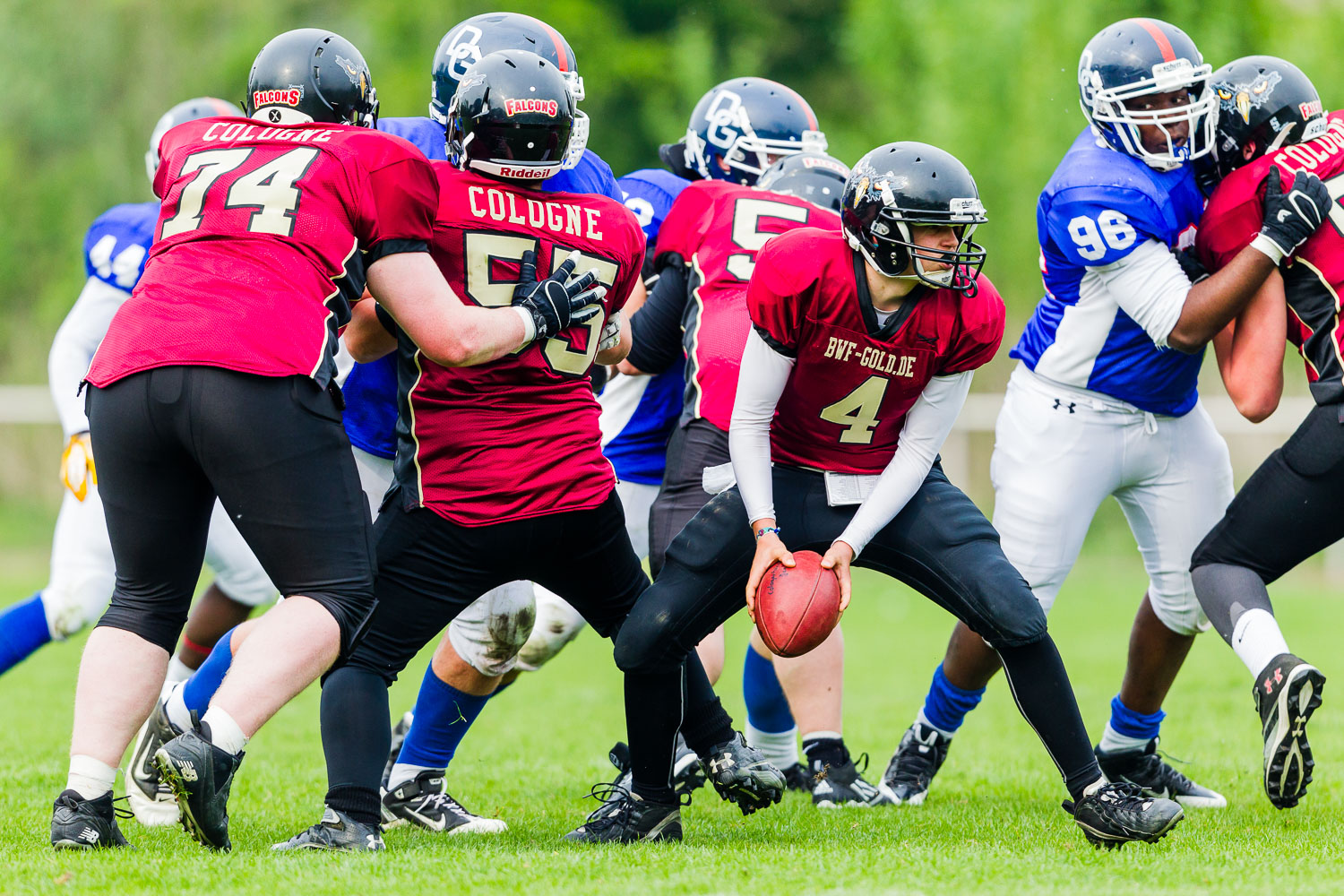 GFLJ 2014 - Dortmund Giants U19 vs. Cologne Falcons U19