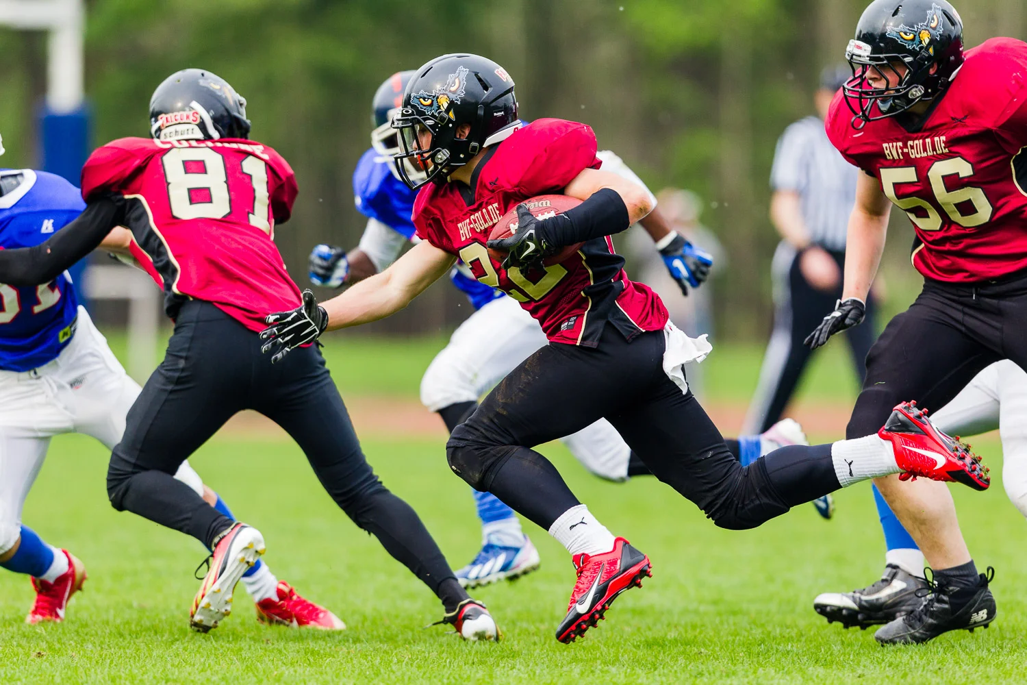 GFLJ 2014 - Dortmund Giants U19 vs. Cologne Falcons U19