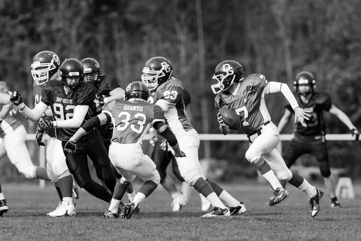 GFLJ 2014 - Dortmund Giants U19 vs. Cologne Falcons U19