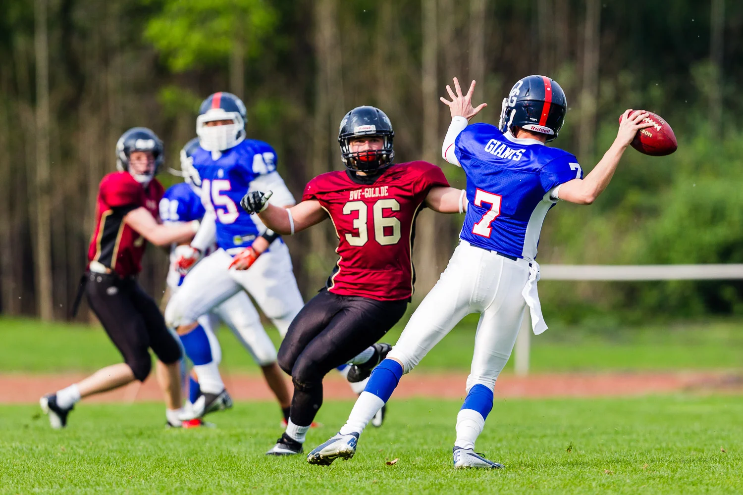 GFLJ 2014 - Dortmund Giants U19 vs. Cologne Falcons U19