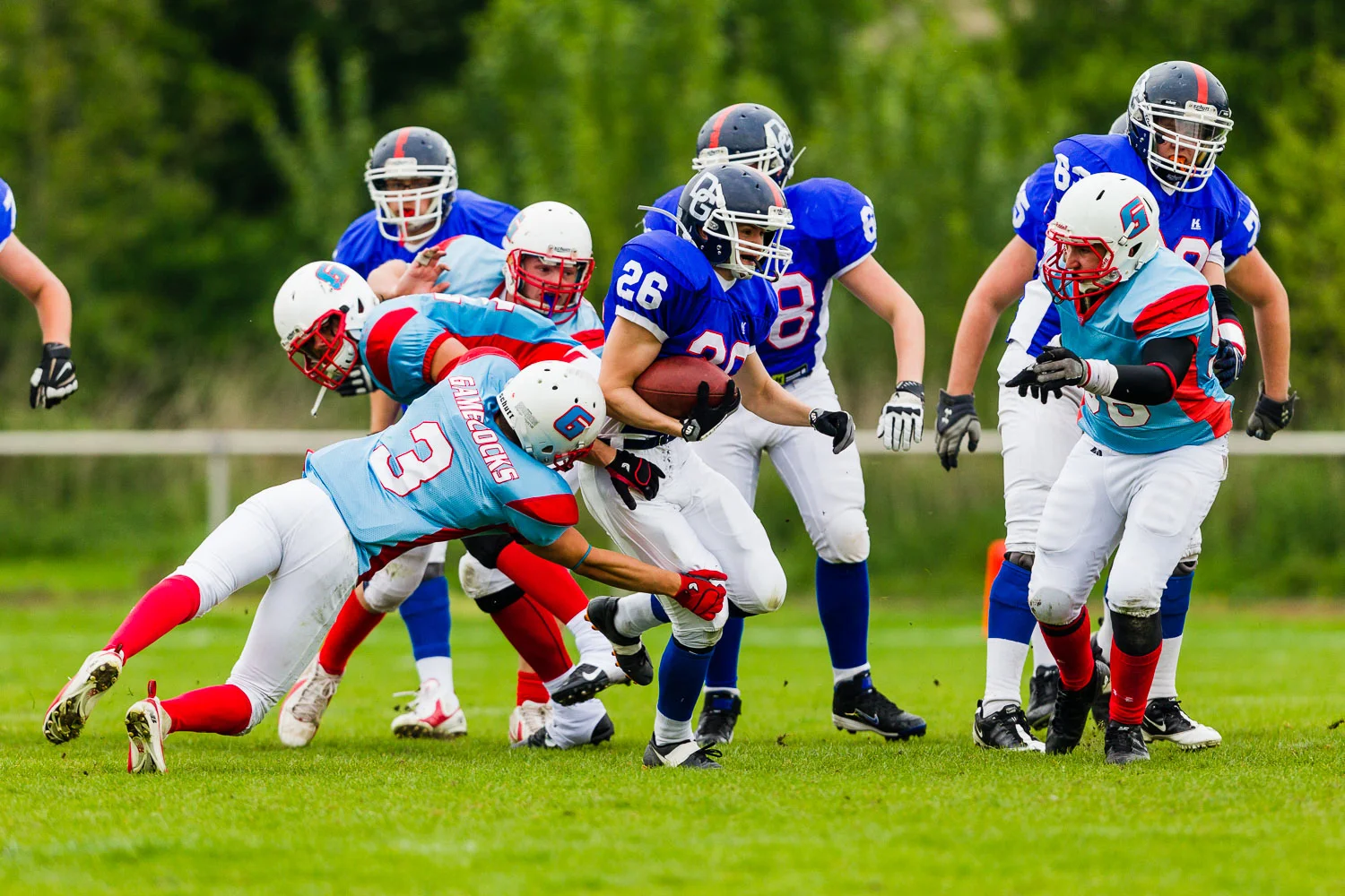 GFLJ 2014 - Dortmund Giants U19 vs. Bonn Gamecocks U19
