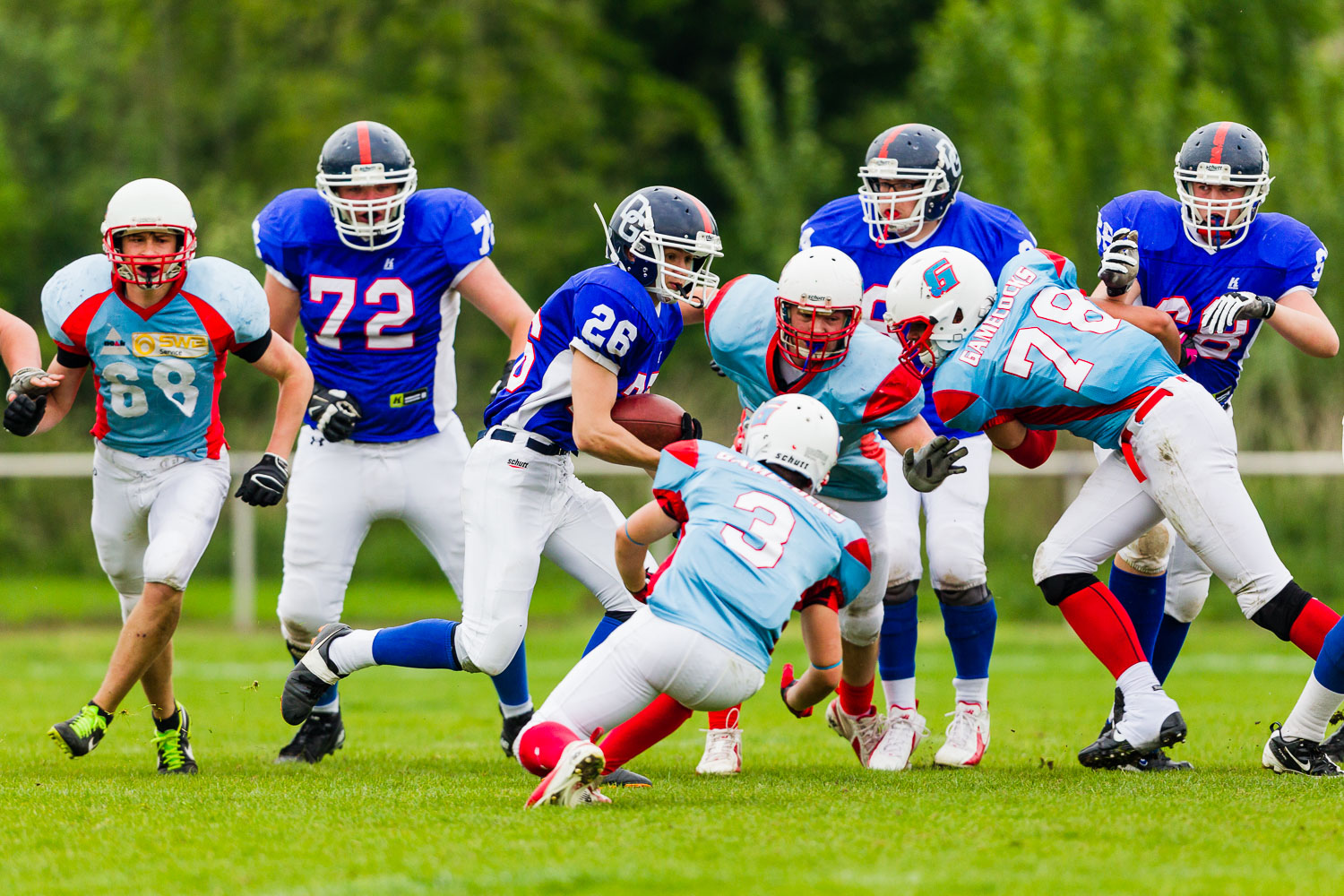 GFLJ 2014 - Dortmund Giants U19 vs. Bonn Gamecocks U19