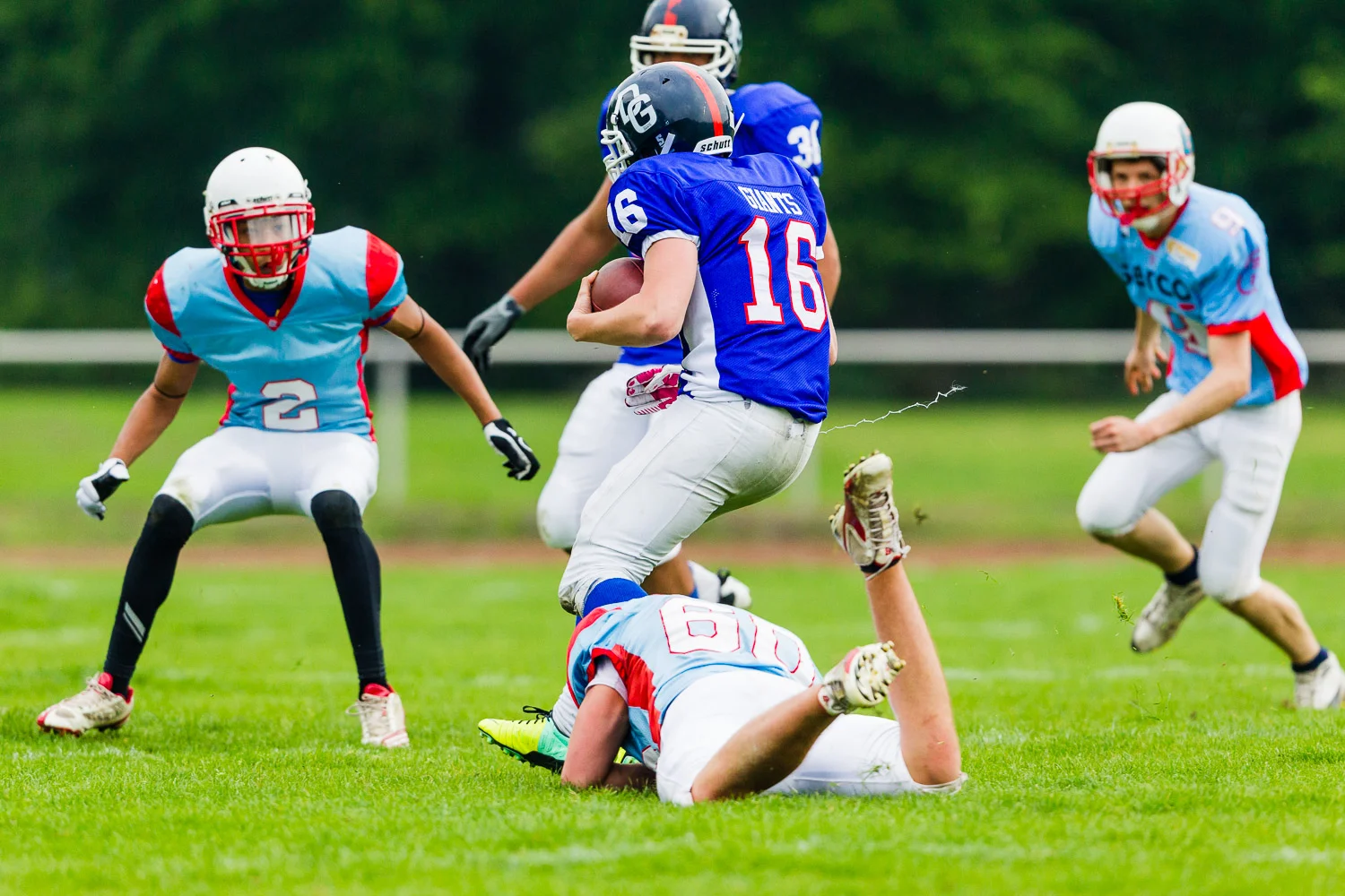 GFLJ 2014 - Dortmund Giants U19 vs. Bonn Gamecocks U19